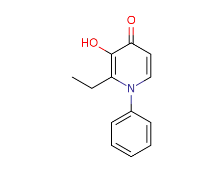 4(1H)-Pyridinone, 2-ethyl-3-hydroxy-1-phenyl- (9CI)