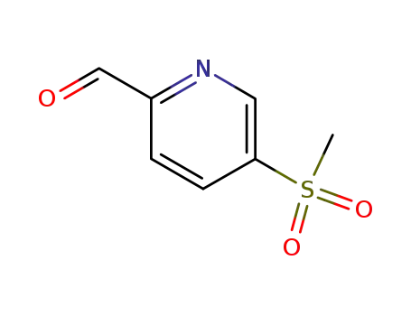 5-(methylsulfonyl)pyridine-2-carbaldehyde