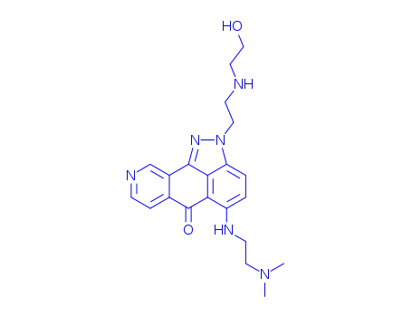5-{[2-(dimethylamino)ethyl]amino}-2-{2-[(2-hydroxyethyl)amino]ethyl}indazolo[4,3-gh]isoquinolin-6(2H)-one