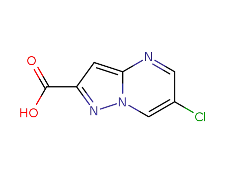 6-CHLOROPYRAZOLO [1,5-A] 피리 미딘 -2-CARBOXYLIC ACID