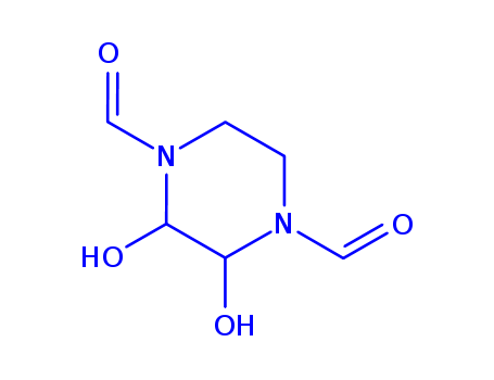 1,4-Piperazinedicarboxaldehyde,2,3-dihydroxy- cas  90084-48-3