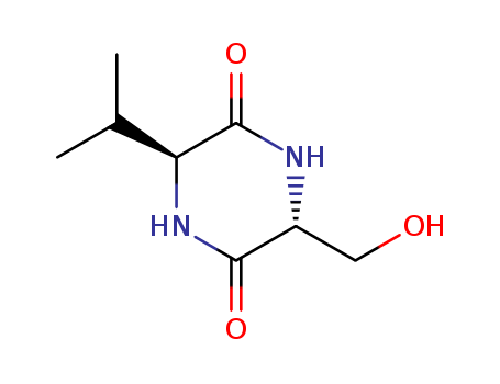 (3R,6S)-3-(HYDROXYMETHYL)-6-(ISOPROPYL)PIPERAZINE-2,5-DIONECAS