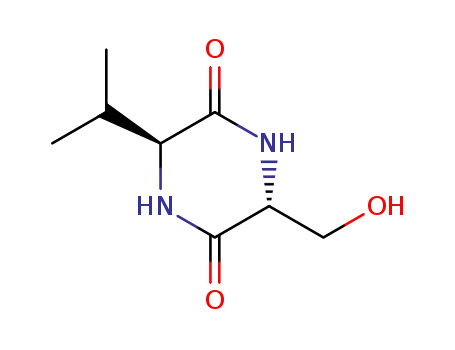 2,5-Piperazinedione,3-(hydroxymethyl)-6-(1-methylethyl)-,(3R,6S)-(9CI)