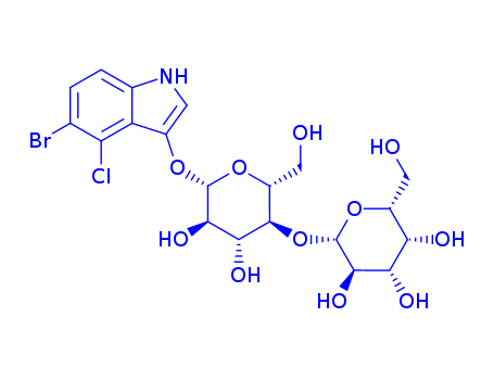 5-Bromo-4-chloro-3-indoxyl-β-D-cellobioside  CAS NO.177966-52-8