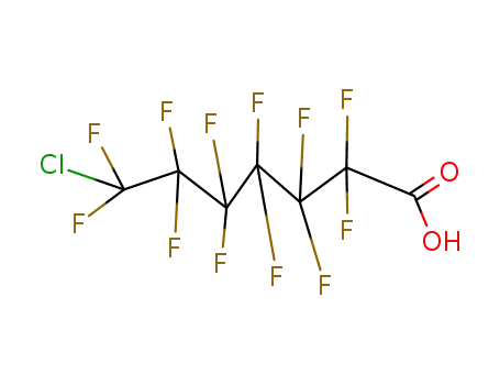 Molecular Structure of 1550-24-9 (7-CHLOROPERFLUOROHEPTANOIC ACID)