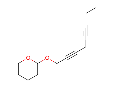Molecular Structure of 117606-23-2 (2,5-octadiyn-1-ol tetrahydropyranyl ether)
