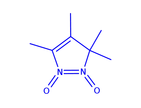 Molecular Structure of 155694-42-1 (3H-Pyrazole,  3,3,4,5-tetramethyl-,  1,2-dioxide)