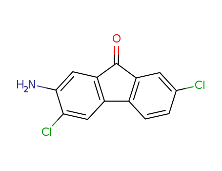 9H-Fluoren-9-one,2-amino-3,7-dichloro- cas  1785-33-7