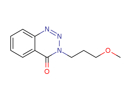 1,2,3-Benzotriazin-4(3H)-one,3-(3-methoxypropyl)- cas  15561-78-1