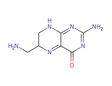 Molecular Structure of 120483-45-6 (6-aminomethyl-7,8-dihydro-6H-pterin)