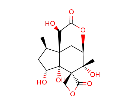 Molecular Structure of 19969-42-7 (Anisatin)