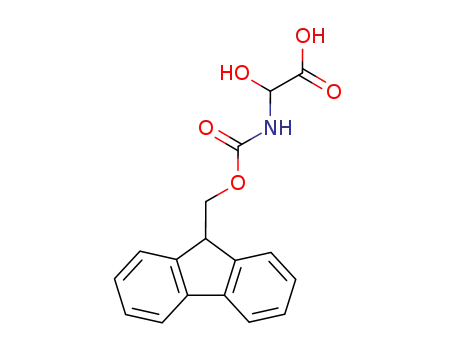 Molecular Structure of 176638-02-1 (9-fluorenylmethoxycarbonyl-α-hydroxyglycine)