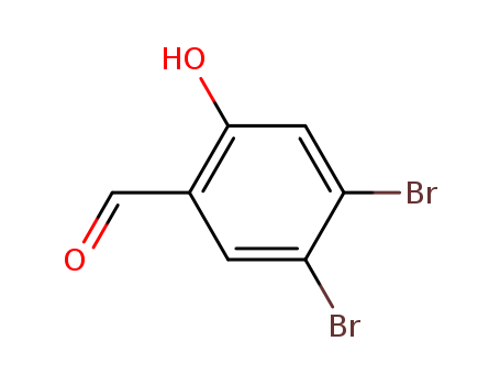 4,5-DIBROMO-2-HYDROXY-BENZALDEHYDE cas no. 156089-67-7 98%