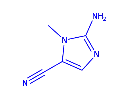 1H-Imidazole-5-carbonitrile,2-amino-1-methyl-(9CI)