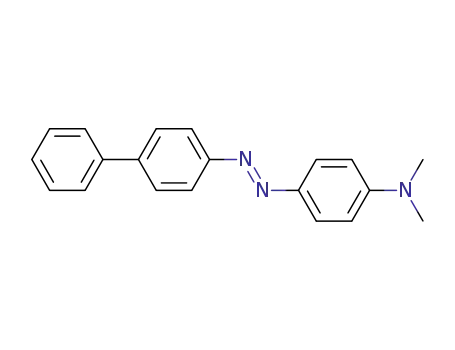 Molecular Structure of 15475-60-2 (4-((1,1'-Biphenyl)-4-ylazo)-N,N-dimethylbenzamide)