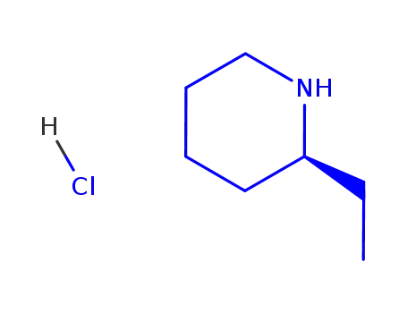 Molecular Structure of 155106-15-3 ((R)-2-ETHYLPIPERIDINE HYDROCHLORIDE)