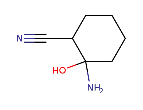 2-amino-2-hydroxy-cyclohexanecarbonitrile