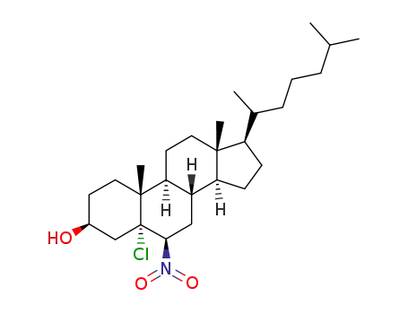 Cholestan-3-ol, 5-chloro-6-nitro-, (3beta,5alpha,6beta)-