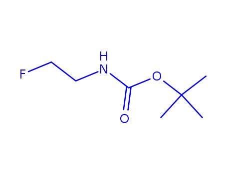 Molecular Structure of 178181-52-7 (Carbamic acid, (2-fluoroethyl)-, 1,1-dimethylethyl ester (9CI))