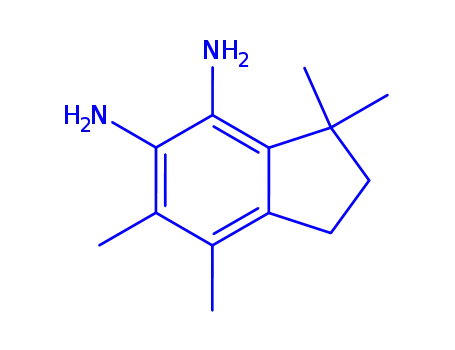 1H-Indene-4,5-diamine,  2,3-dihydro-3,3,6,7-tetramethyl-