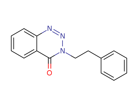 1,2,3-Benzotriazin-4(3H)-one,3-(2-phenylethyl)- cas  15561-76-9
