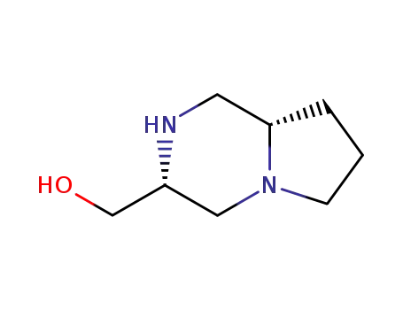 Pyrrolo[1,2-a]pyrazine-3-methanol, octahydro-, (3R-trans)- (9CI)