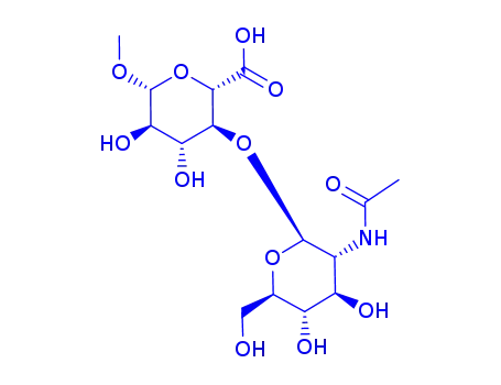 메틸-2-아세트아미도-2-데옥시글루코피라노실-1-4-글루코피라노시두론산