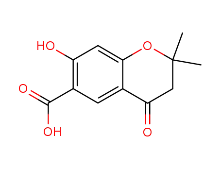 7-hydroxy-2,2-dimethyl-4-oxo-chroman-6-carboxylic acid