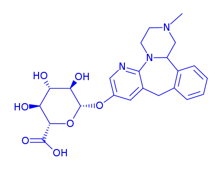 Molecular Structure of 155239-47-7 (8-Hydroxy Mirtazapine)