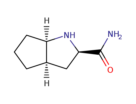 시클로펜타[b]피롤-2-카르복사미드, 옥타히드로-, [2R-(2alpha,3abeta,6abeta)]-(9CI)