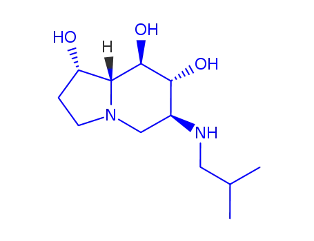 1,7,8-Indolizinetriol, octahydro-6-(2-methylpropyl)amino-, 1S-(1.alpha.,6.beta.,7.alpha.,8.beta.,8a.beta.)-