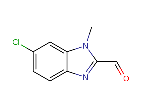 1H-Benzimidazole-2-carboxaldehyde,6-chloro-1-methyl-(9CI)