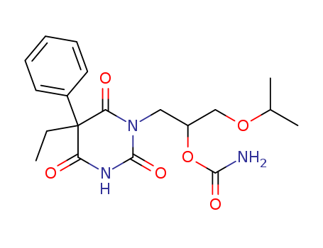 [1-(5-ethyl-2,4,6-trioxo-5-phenyl-1,3-diazinan-1-yl)-3-propan-2-yloxypropan-2-yl] carbamate