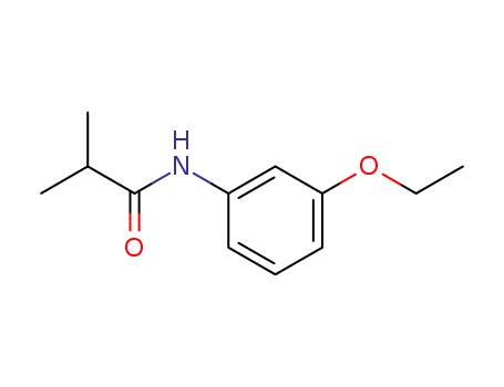 Molecular Structure of 17765-41-2 (PropanaMide, N-(3-ethoxyphenyl)-2-Methyl-)