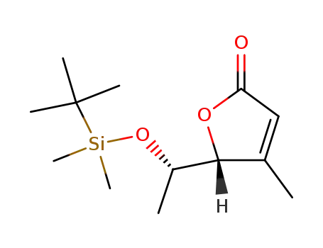 (R)-5-[(S)-1-(tert-Butyl-dimethyl-silanyloxy)-ethyl]-4-methyl-5H-furan-2-one