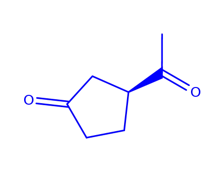 Cyclopentanone, 3-acetyl-, (3S)- (9CI)