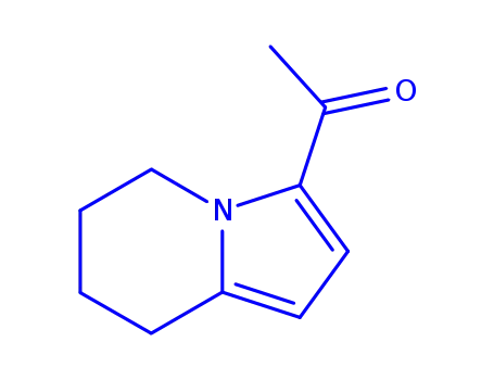 Molecular Structure of 156237-92-2 (Ethanone, 1-(5,6,7,8-tetrahydro-3-indolizinyl)- (9CI))