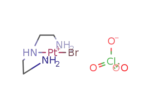 Molecular Structure of 172801-36-4 ({Pt(1,5-diamino-3-azapentane)Br}ClO<sub>4</sub>)