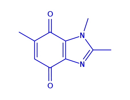 1H-벤즈이미다졸-4,7-디온,1,2,6-트리메틸-(9CI)