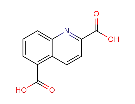 Molecular Structure of 155602-27-0 (2,5-Quinolinedicarboxylicacid(9CI))