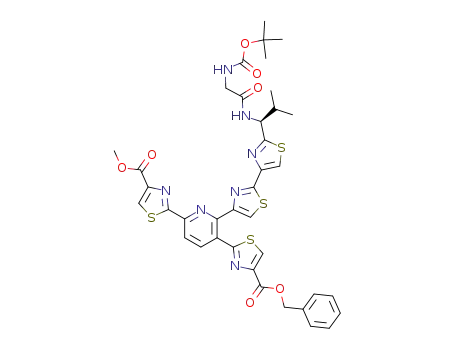 Molecular Structure of 706785-59-3 (C<sub>38</sub>H<sub>37</sub>N<sub>7</sub>O<sub>7</sub>S<sub>4</sub>)