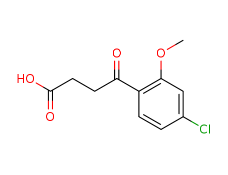 4-(4-Chloro-2-methoxyphenyl)-4-oxobutyric acid