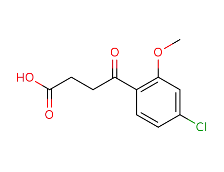 4-(4-CHLORO-2-METHOXYPHENYL)-4-OXOBUTYRIC ACID