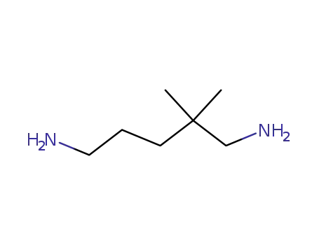 Molecular Structure of 15657-55-3 (2,2-Dimethyl-1,5-pentanediamine)