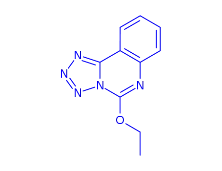 Molecular Structure of 155092-77-6 (Tetrazolo[1,5-c]quinazoline, 5-ethoxy- (9CI))