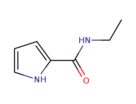 Molecular Structure of 156741-80-9 (1H-Pyrrole-2-carboxamide,N-ethyl-(9CI))