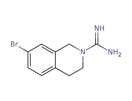 Molecular Structure of 154-73-4 (Guanisoquine)