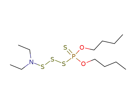 dibutoxyphosphinothioyl diethylamino trisulfide