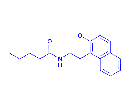 Pentanamide,N-[2-(2-methoxy-1-naphthalenyl)ethyl]-