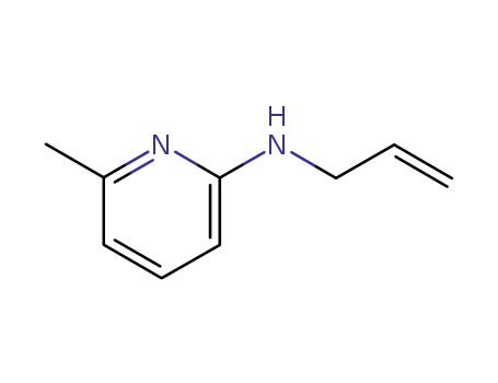 Molecular Structure of 222040-23-5 (2-Pyridinamine,6-methyl-N-2-propenyl-(9CI))